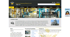 Desktop Screenshot of crownironasia.com